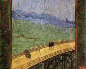 文森特 威廉 梵高 : 雨中的桥